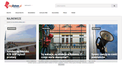 Desktop Screenshot of mojbytom.pl